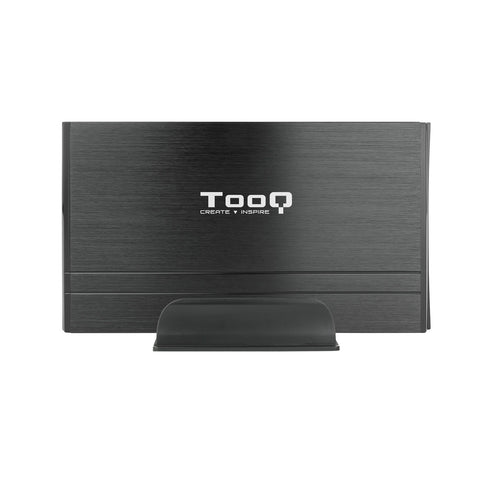 Caja externa tooq tqe - 3520b para hdd 3.5pulgadas sata usb 2.0 negro