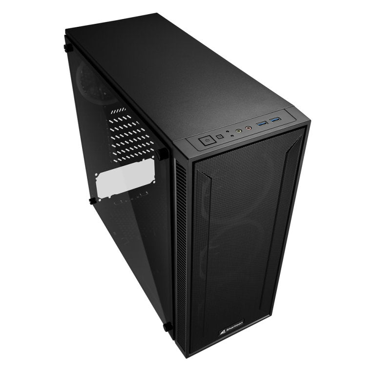 Caja ordenador gaming sharkoon tg4m atx 2 x usb 3.0 rgb sin fuente