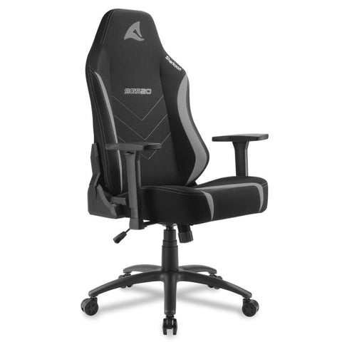 Silla gaming sharkoon sgs20 fabric negro - gris