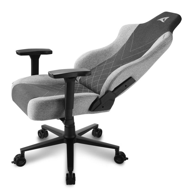 Silla gaming sharkoon skiller sgs30 fabric gris 165º