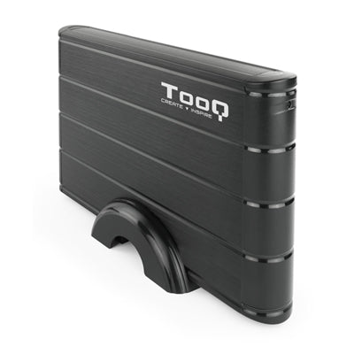 Caja externa tooq tqe - 3530b 3.5pulgadas sata usb 3.0 negro