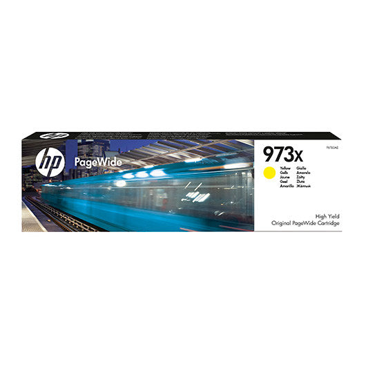 Cartucho tinta hp original cartridge nº 973x yellow pagewide f6t83ae