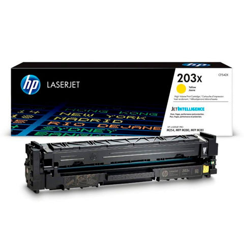 Toner hp original laserjet 203x yellow