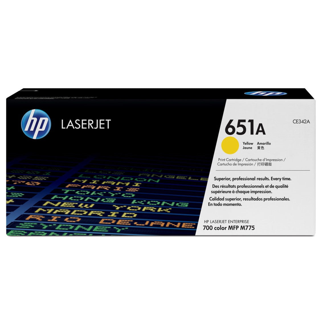 Toner hp 651a amarillo