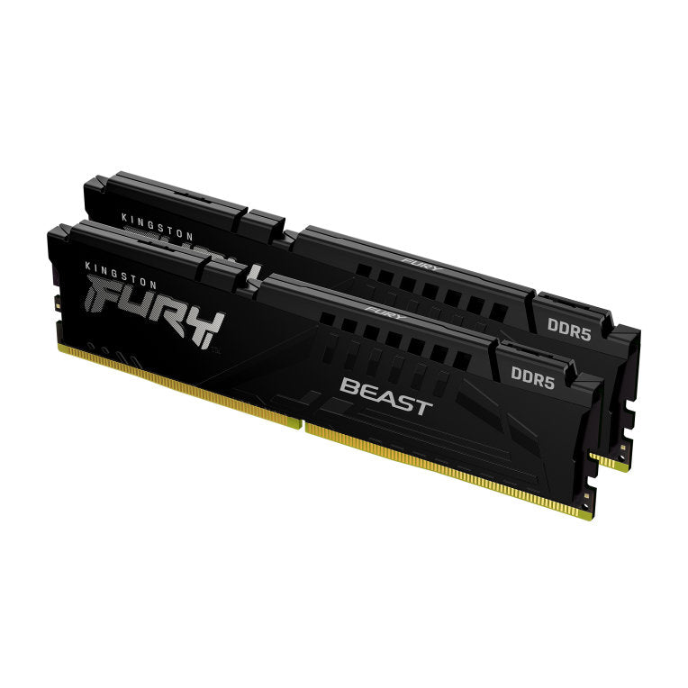 Memoria ram ddr5 12gb 2x6gb kingston - 6000 mhz - pc5 - 4800 - fury beast