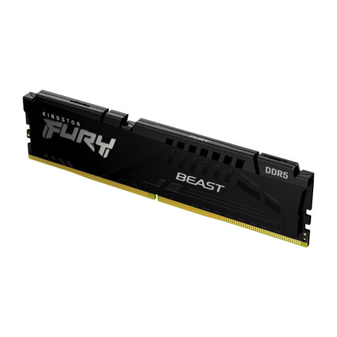 Memoria ram ddr5 16gb kingston - 5200mhz - pc5 - 41600 - fury beast