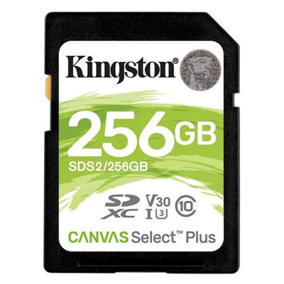 Tarjeta memoria sdxc 256gb kingston sds2 uhs - i cl10