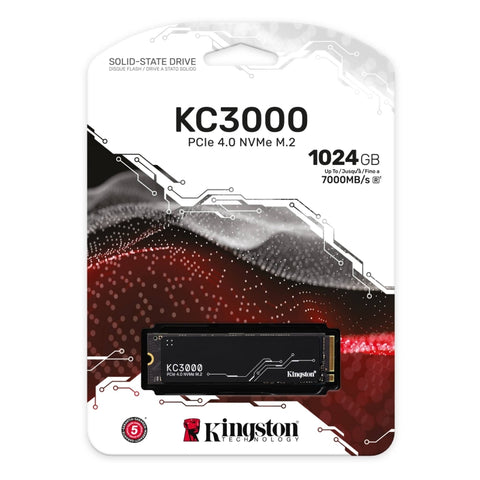 Disco duro interno ssd kingston 1tb nvme pcie 4.0