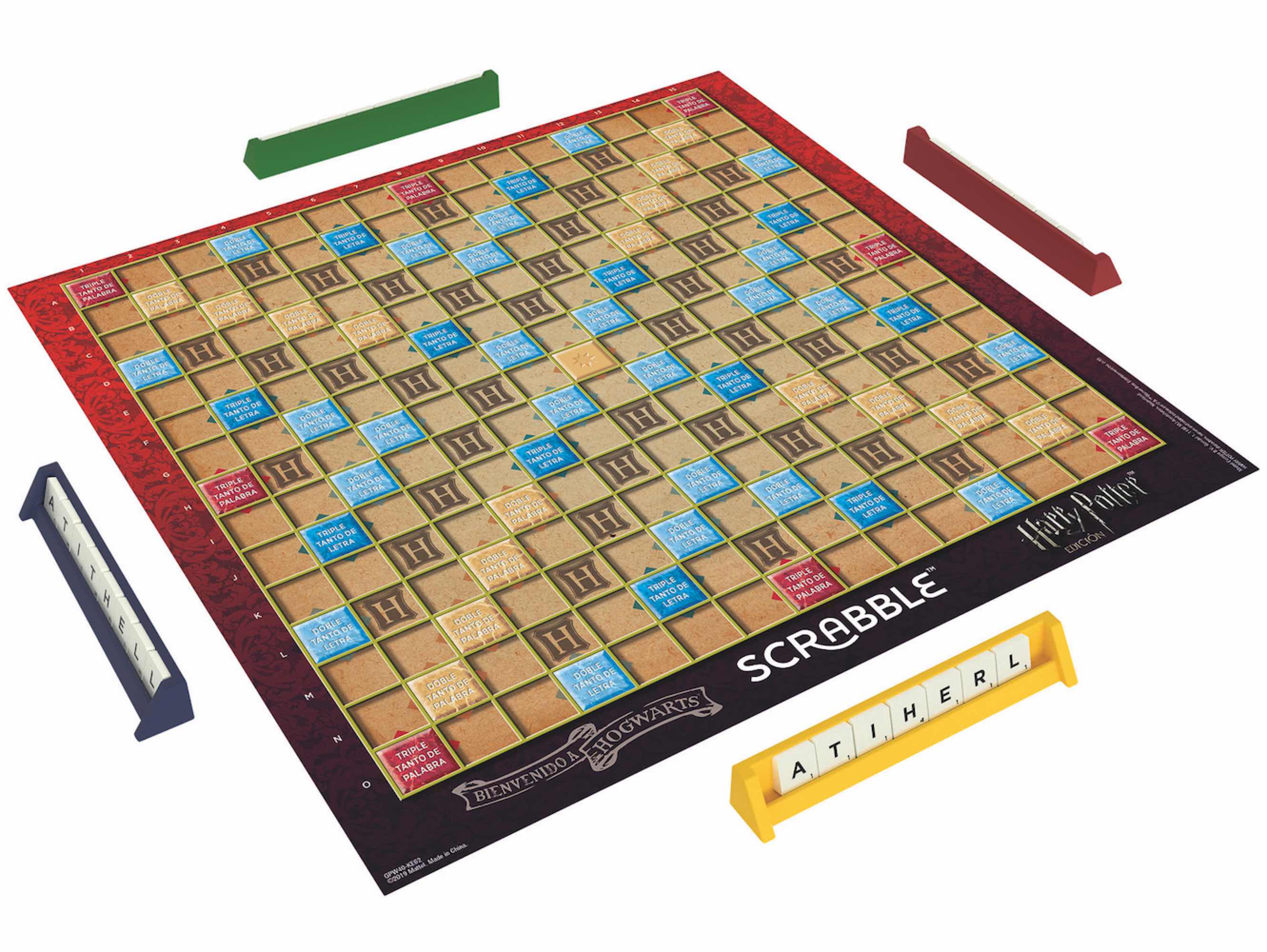 Juego de mesa mattel scrabble harry potter pegi 10