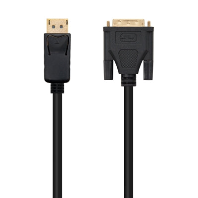 Cable displayport a dvi nanocable 2m negro -  macho - macho