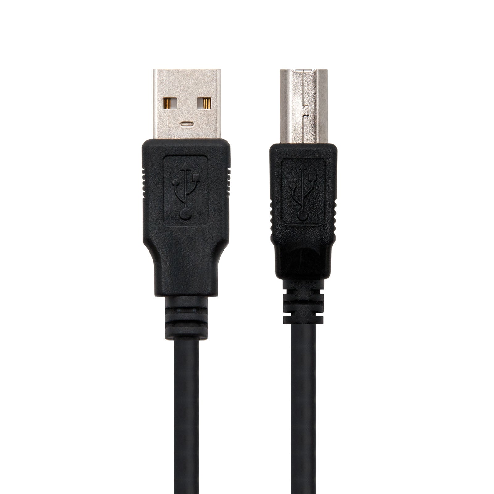 Cable usb tipo a a usb tipo b nanocable 4.5m negro -  macho - macho