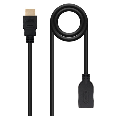 Cable hdmi 2.0 nanocable 1m -  macho - hembra