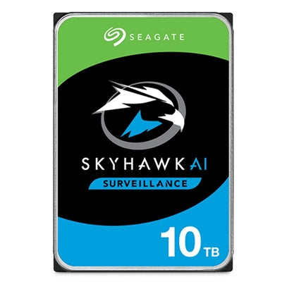 Disco duro interno hdd seagate skyhawk ai st10000ve001 10tb 3.5pulgadas 7200rpm -  256mb -  sata3
