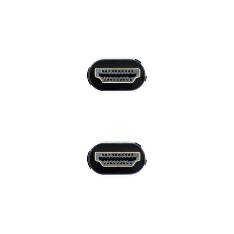 Cable hdmi 2.1 nanocable 8k 3m - macho - macho