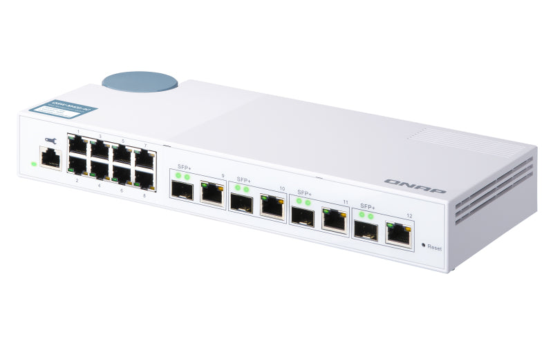 Switch qnap qsw - m408 - 4c l2 4x10gbe 8xgbe