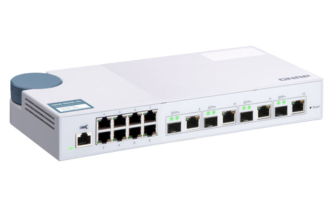Switch qnap qsw - m408 - 4c l2 4x10gbe 8xgbe