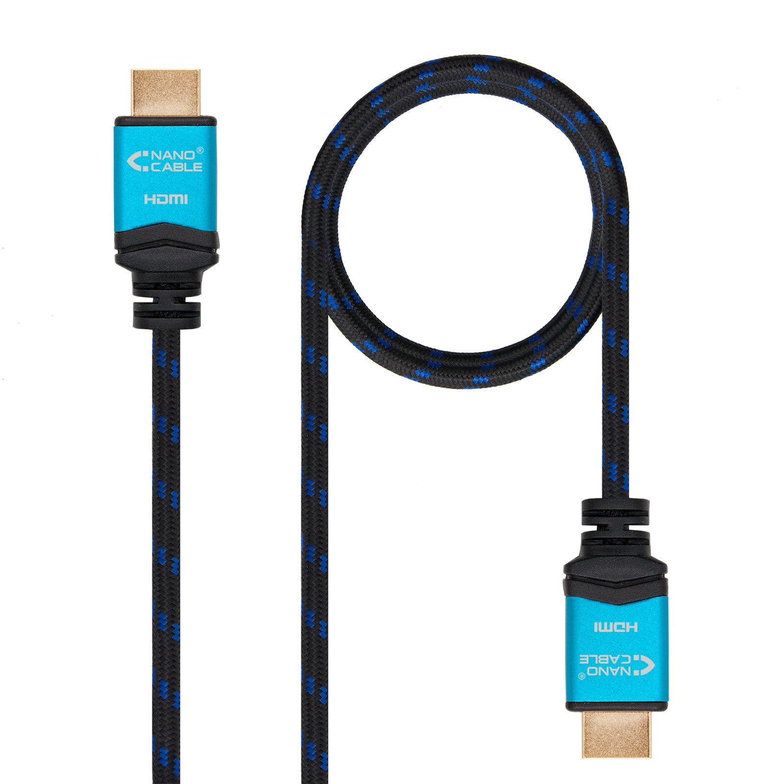 Cable hdmi 2.0 nanocable 4k 7m -  macho - macho -  negro