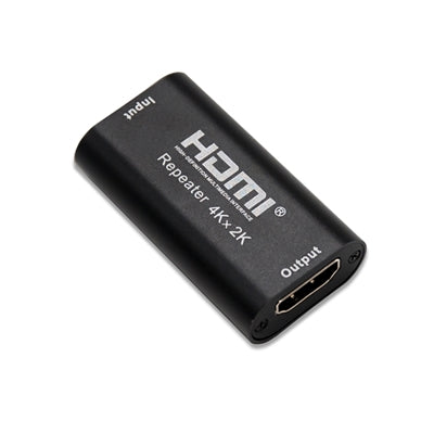 Repetidor hdmi nanocable hembra - hembra -  negro