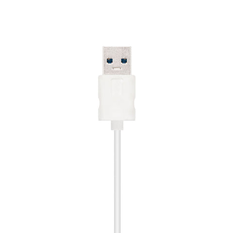 Cable conversor usb 3.0 a gigabit ethernet nanocable 10 - 100 - 1000mbps 15cm -  macho - hembra -  aluminio