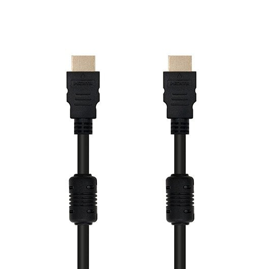 Cable hdmi alta velocidad nanocable 10m -  macho - macho -  negro