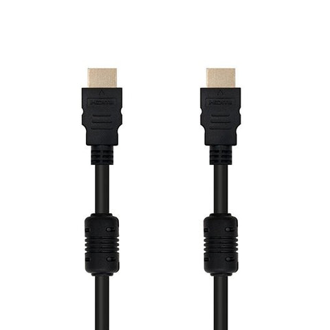 Cable hdmi alta velocidad nanocable 10m -  macho - macho -  negro