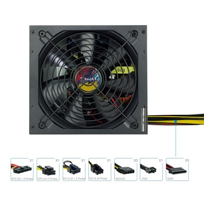 Fuente alimentacion tooq tqapolo - 700sp atx 700w