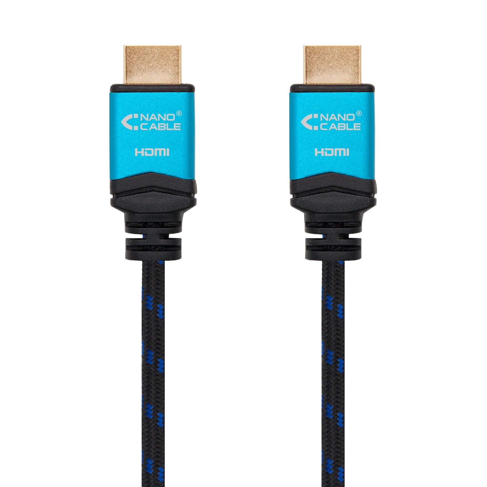 Cable hdmi 2.0 nanocable 4k 0.5m -  macho - macho -  negro