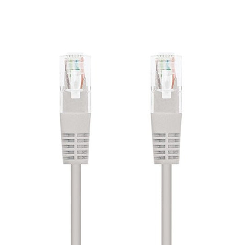 Latiguillo cable red utp cat5e rj45 nanocable 1m gris