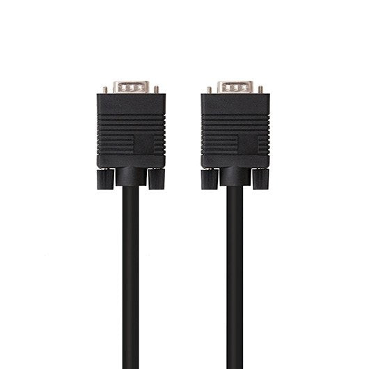 Cable svga hdb15 nanocable 1.8m -  macho - macho -  negro