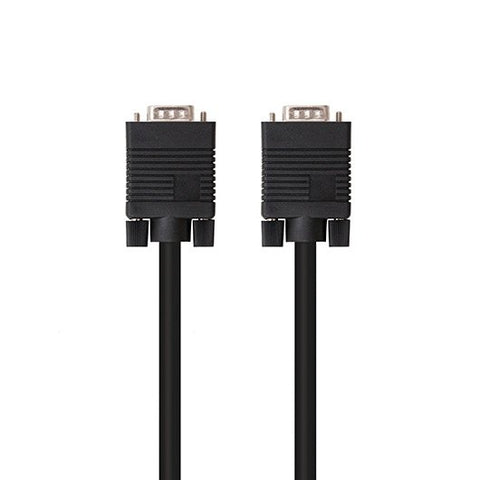 Cable svga hdb15 nanocable 1.8m -  macho - macho -  negro