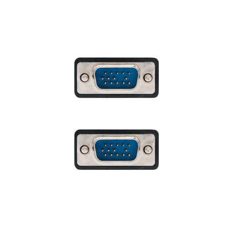Cable svga hdb15 nanocable 1.8m -  macho - macho -  negro