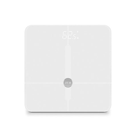 Bascula digital spc atenea fit 2 blanca pantalla led -  wifi -  app spc iot -  control peso -  imc
