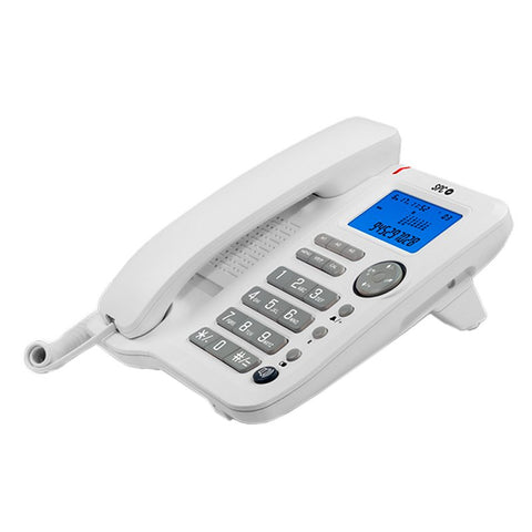 Telefono fijo spc office id blanco mute -  8 melodias -  tecla r -  3 memorias directas