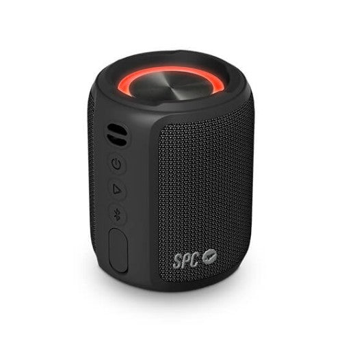 Altavoz spc powerpool bluetooth negro 14w -  20h bateria -  waterproof -  alcance hasta 10m