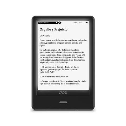 Ebook spc dickens light pro 6pulgadas 8gb negro