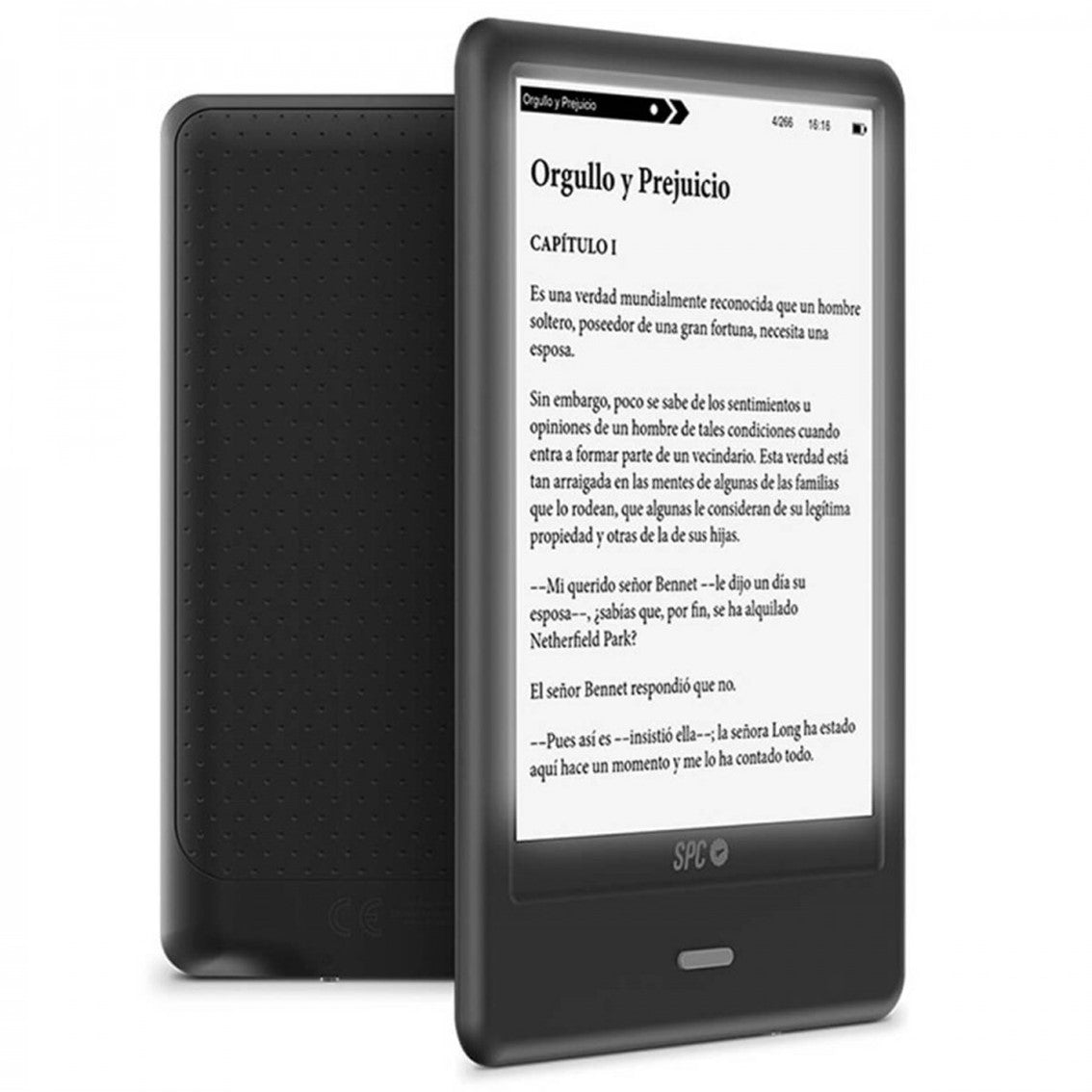 Ebook spc dickens light pro 6pulgadas 8gb negro