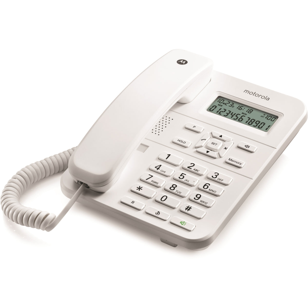 Telefono motorola ct202 blanco con display