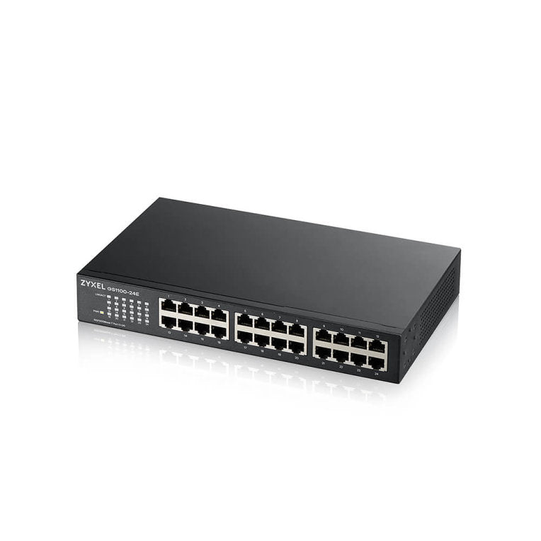 Switch 24 puertos zyxel gigabit ethernet no gestionable v3