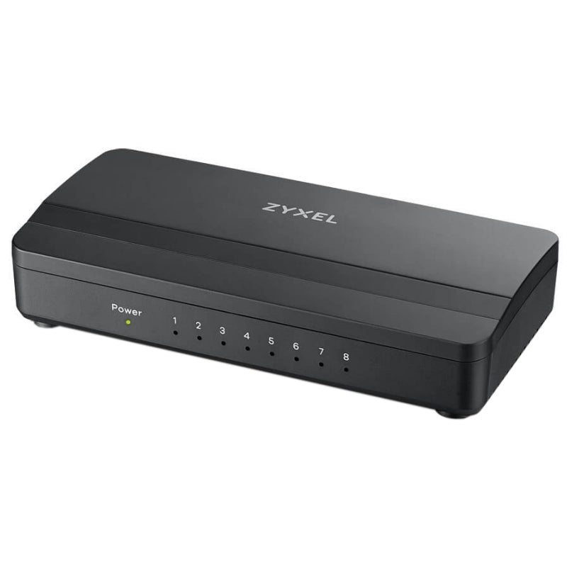 Switch 8 puertos zyxel gs - 108sv2 - eu0101f 10 - 100 - 1000mbps