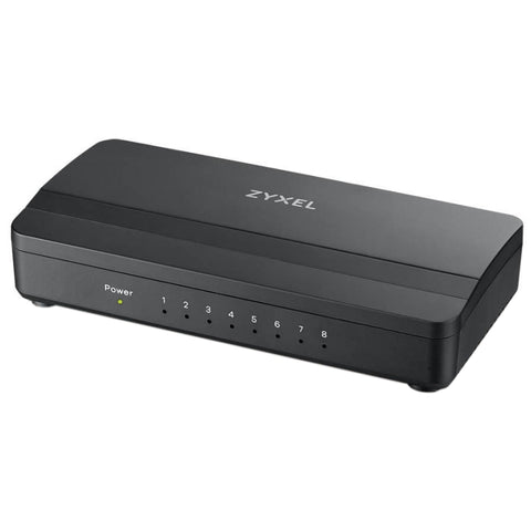Switch 8 puertos zyxel gs - 108sv2 - eu0101f 10 - 100 - 1000mbps