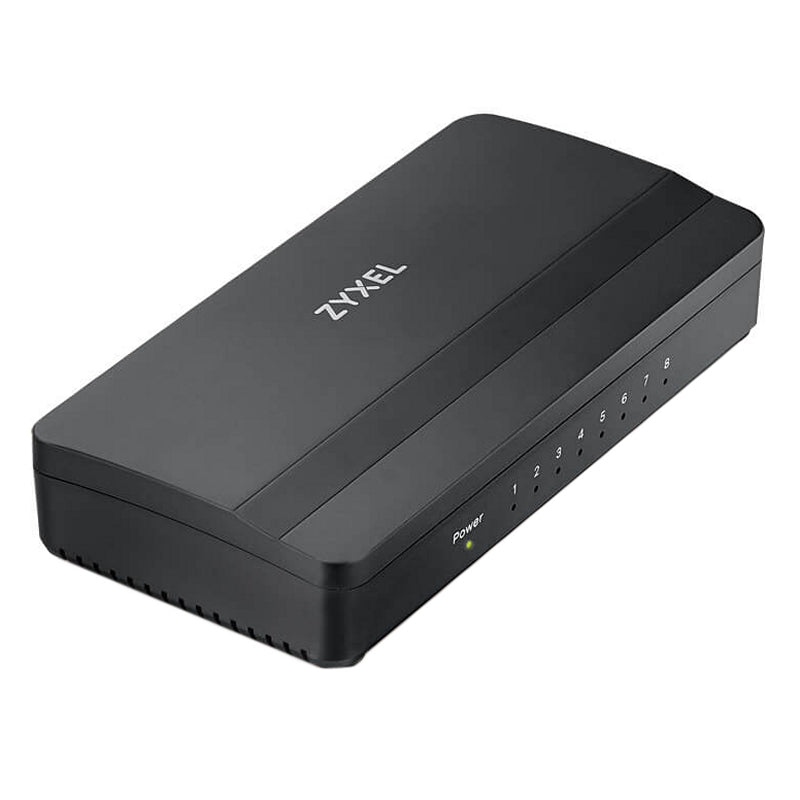 Switch 8 puertos zyxel gs - 108sv2 - eu0101f 10 - 100 - 1000mbps