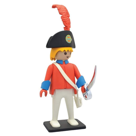 Figura plastoy playmobil el oficial de la guardia estatua resina collectoys