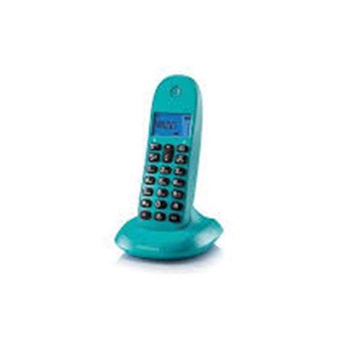 Telefono motorola c1001lb+ turquesa