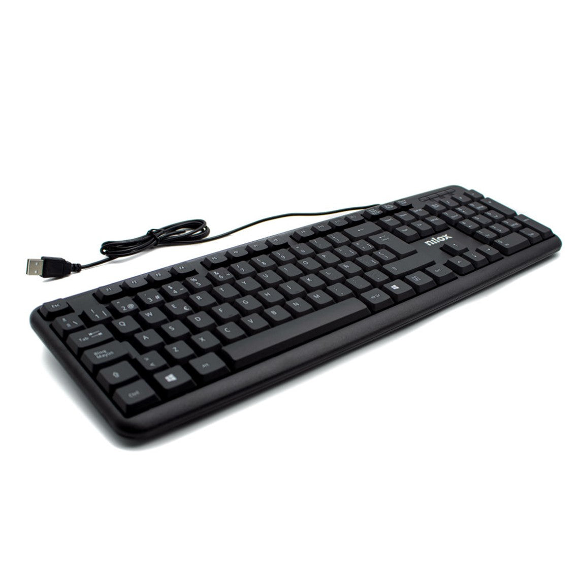 Teclado nilox usb negro