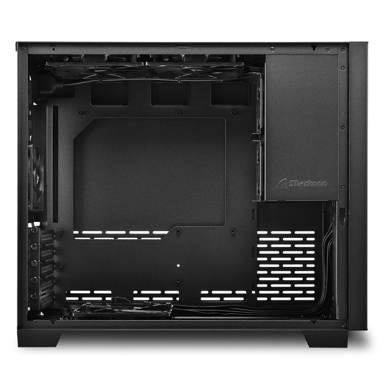 Caja ordenador gaming sharkoon ms - z1000 matx 2 x usb3.0 sin fuente negro