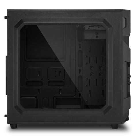 Caja ordenador gaming sharkoon vg7 - w atx 2 x usb3.0 2 x usb2.0 sin fuente azul