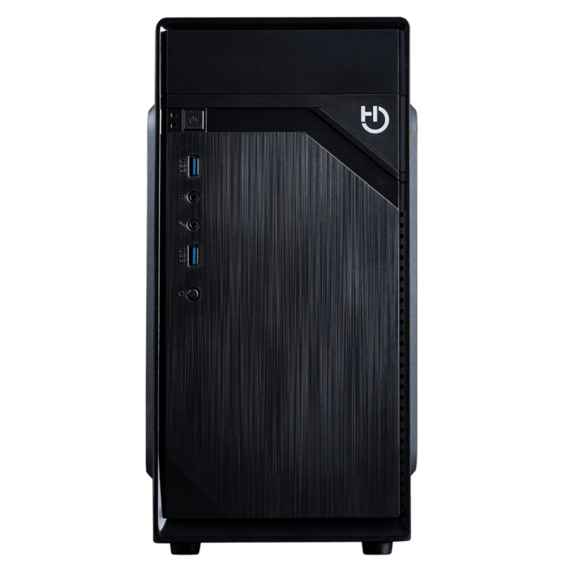 Caja ordenador hiditec cha010032 micro atx q2 pro 2 x usb 3.0