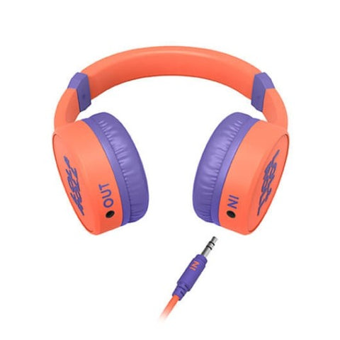Auriculares micro energy sistem lol&roll orange supraural -  diadema -  jack 3.5mm -  limitador de volumen