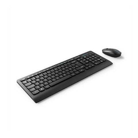 Teclado + raton energy sistem office set silent negro wireless -  104 teclas -  1600 dpi -  6 botones -  usb