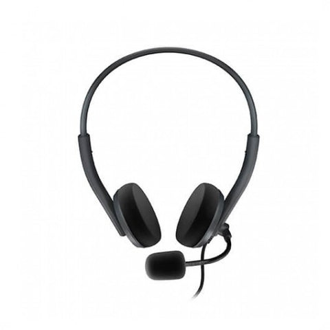 Auriculares micro energy sistem office 2 anthracite supraural -  30mm -  cable 150cm -  jack 3.5mm -  antipop -  20hz